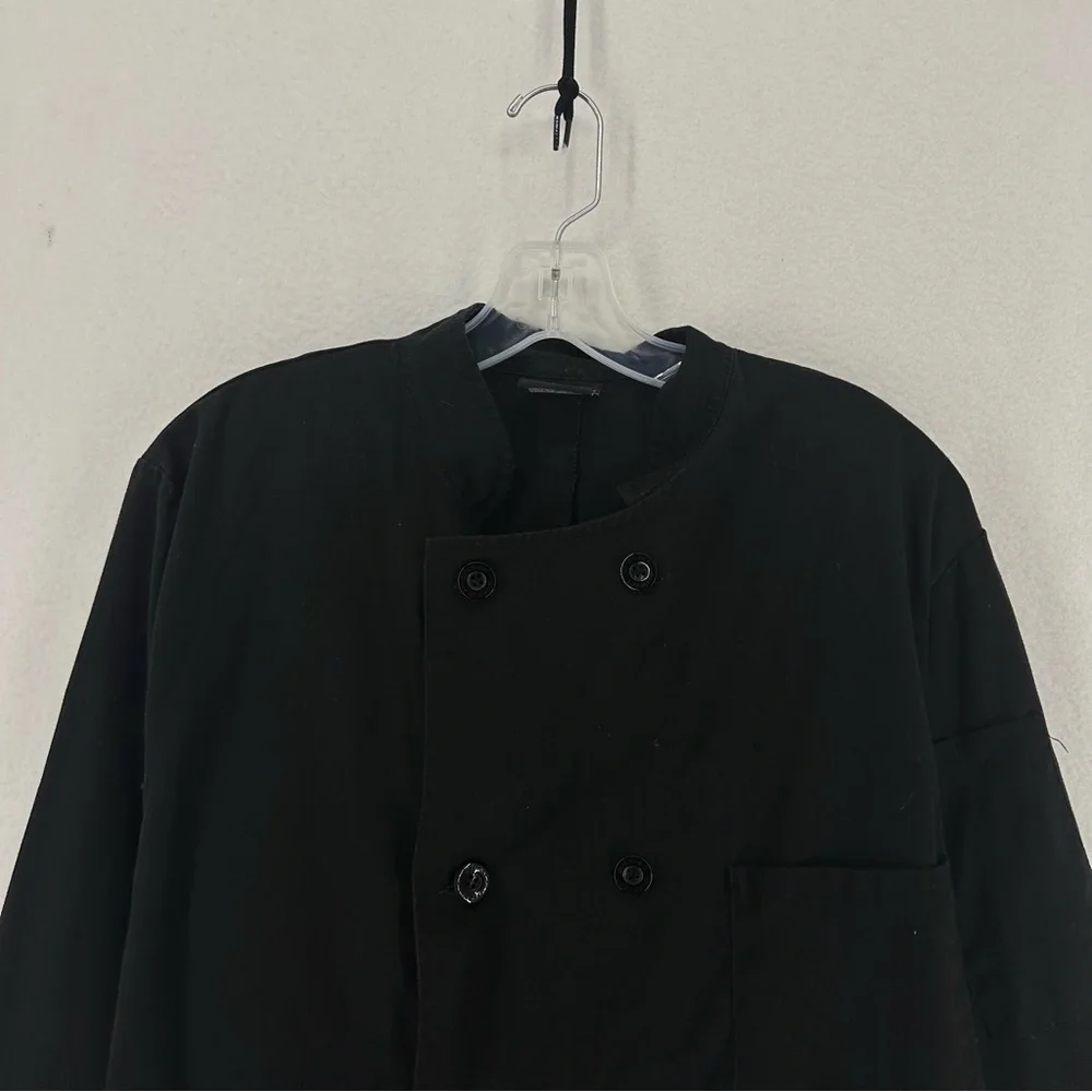 Dickies Chef Button Shirt Classic Unisex Small Black
